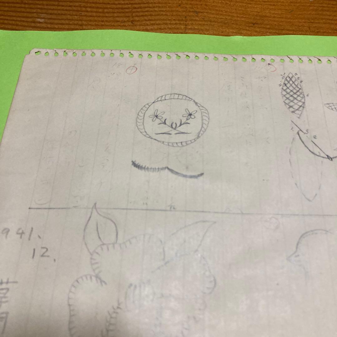 KUSAMA落書き 「子供の頃のマンガ」