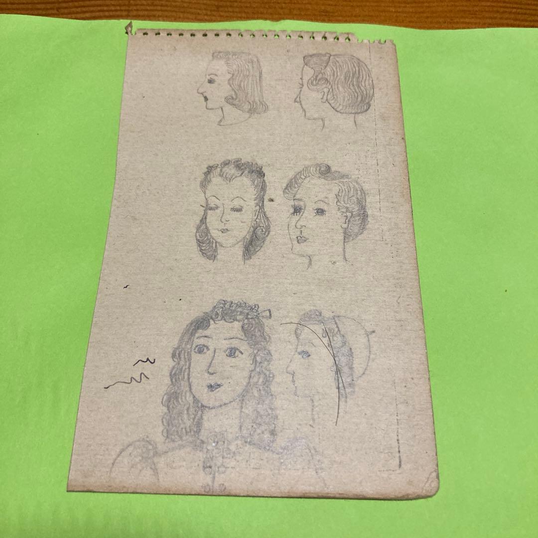 KUSAMA落書き 「子供の頃のマンガ」