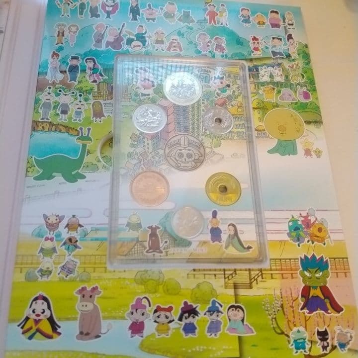 寿の字唐草文浅葱交趾末廣水指橋本岳陵作