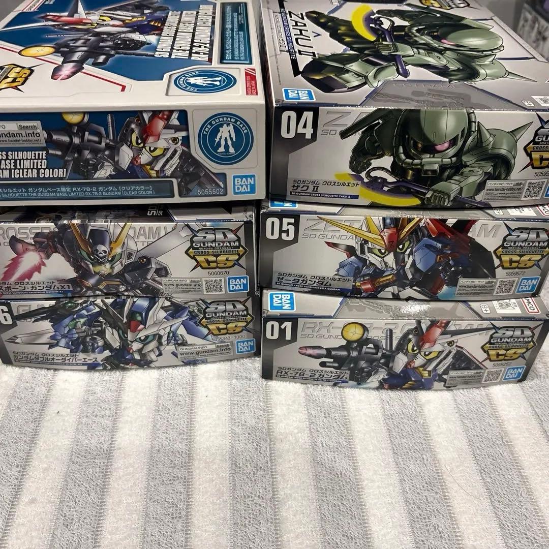 SDCSガンプラモデルセット 10点 SDガンダム クロスシルエット 4体