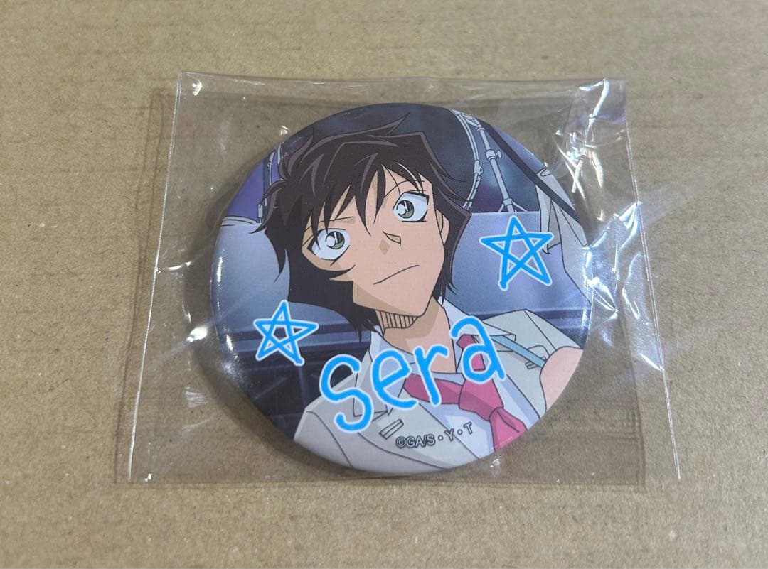 名探偵コナン 缶バッジコレクションVol.2 世良真純 グッズ > バッチ類 > 【グッズ-バッチ】名探偵コナン スクエア缶バッジ