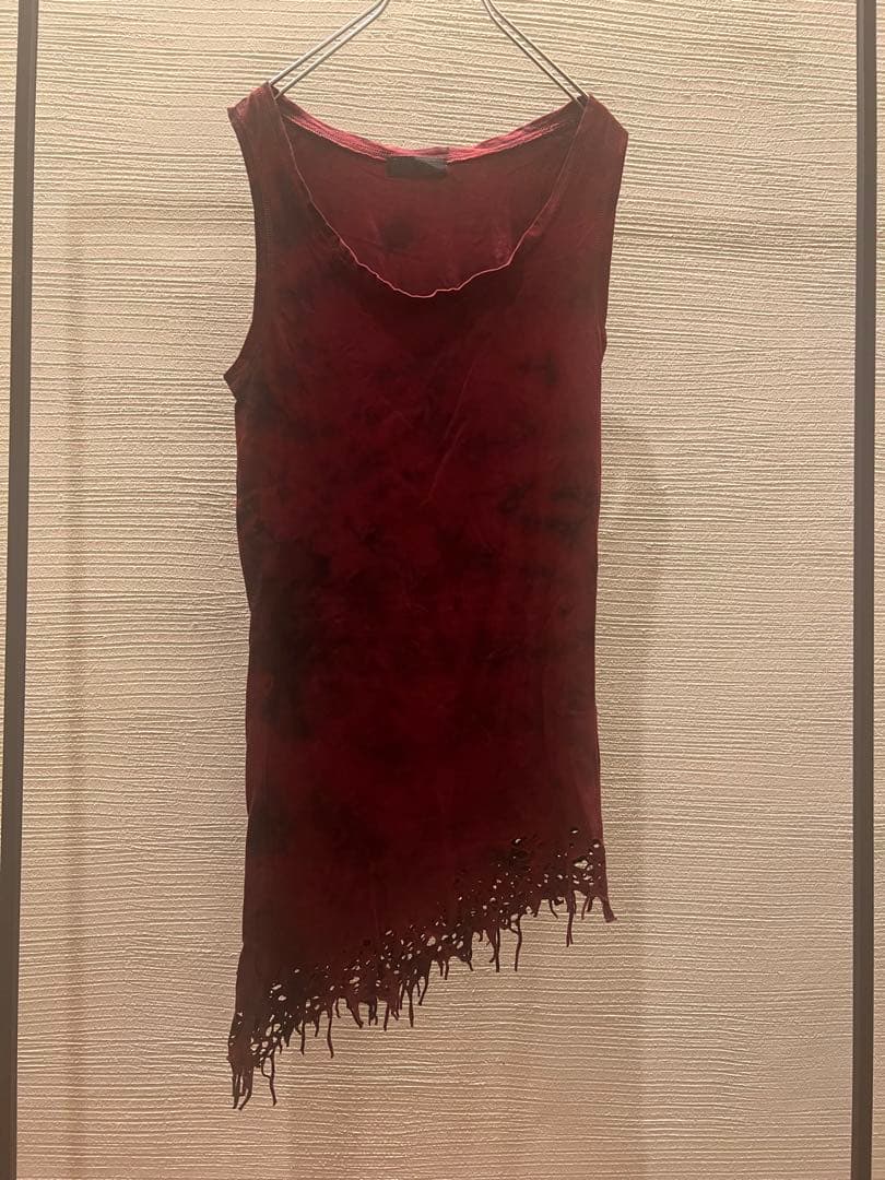 00s archive japanese label tank top y2k