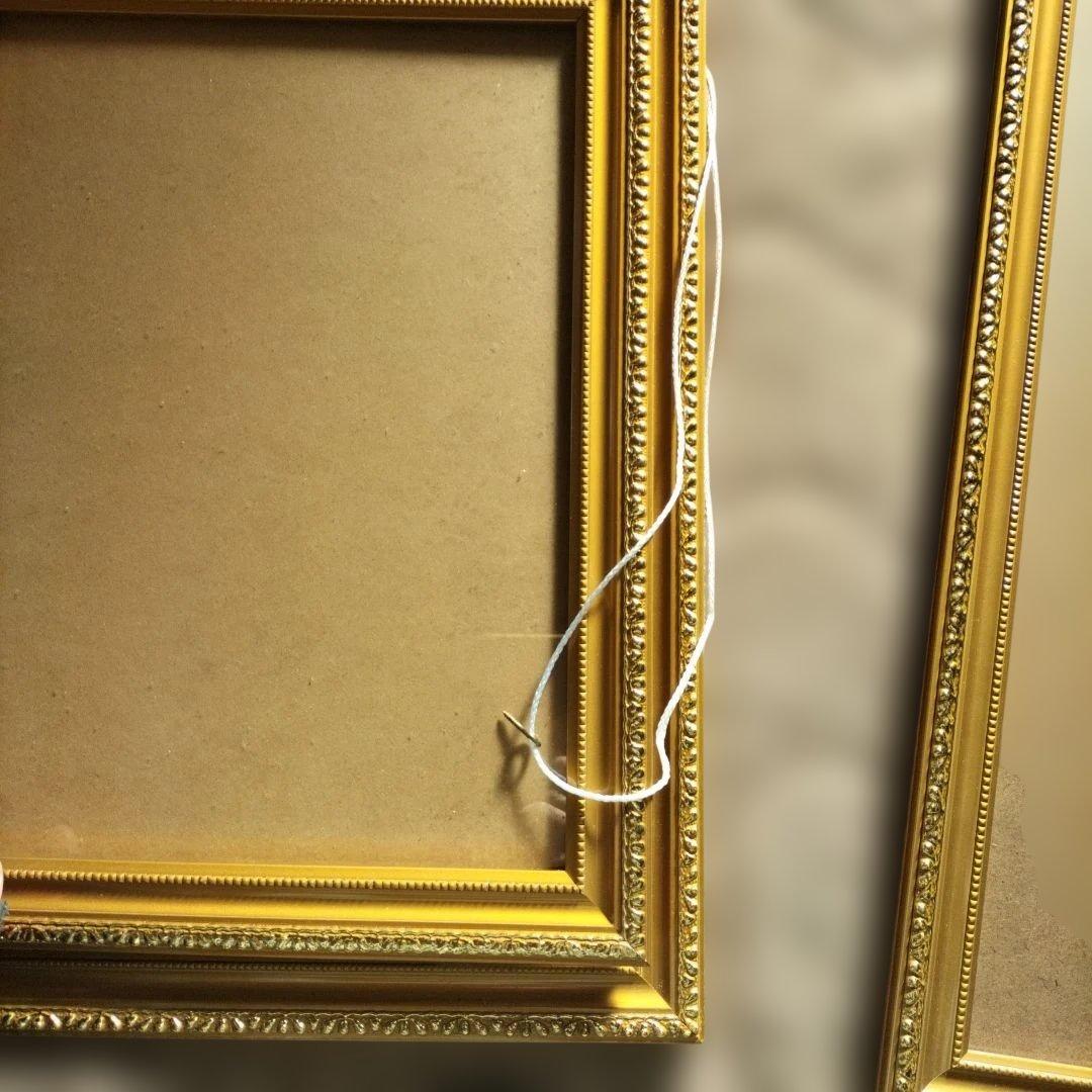 【未使用】ゴールド装飾フレーム3サイズセット