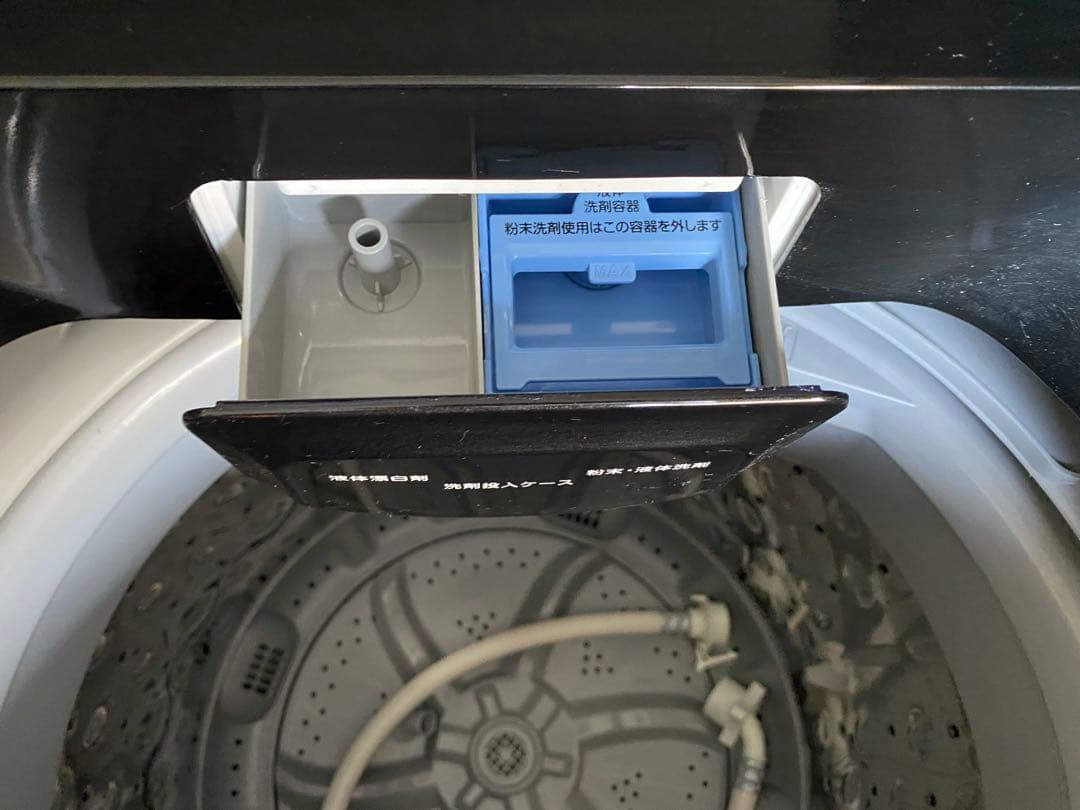 M★I　送料無料✨黒系冷蔵庫、洗濯機セット