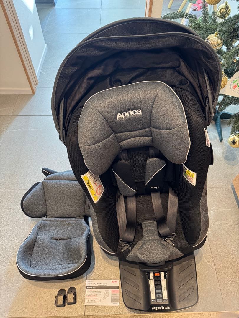 【美品】Aprica クルリラプラス360°セーフティーISOFIX対応 クルリラ プラス 360°セーフティー | ベビーカー・チャイルドシートの