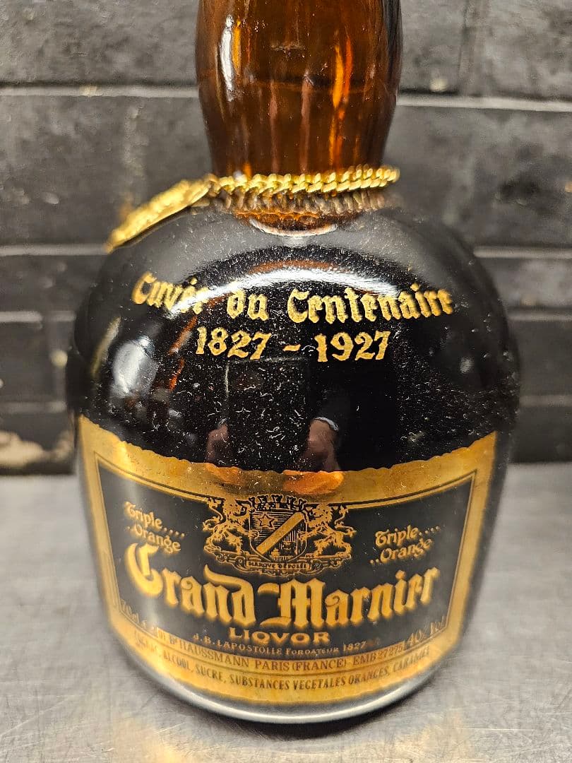 グランマルニエ 100周年ボトル 1970年代のオールドボトル - メルカリ