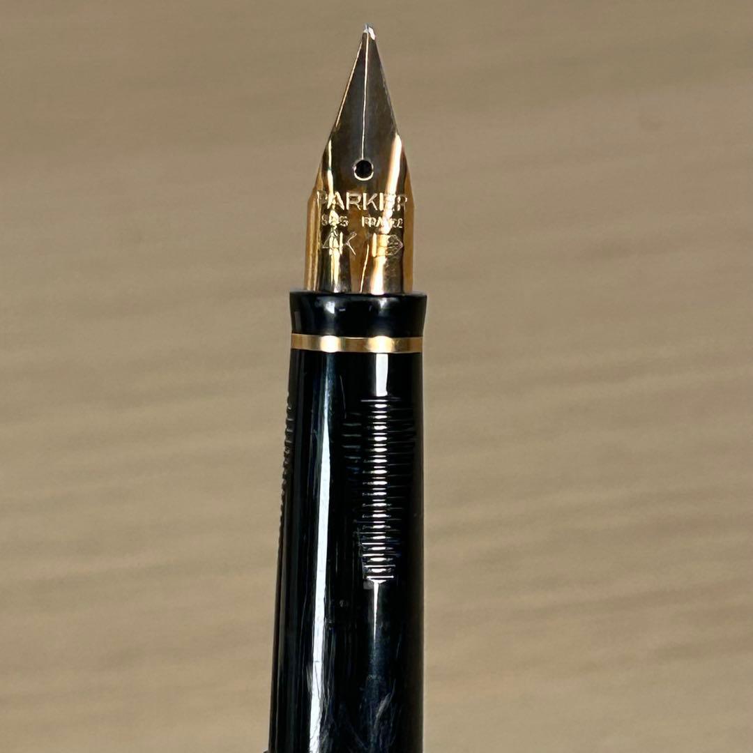 美品】PARKER パーカー 万年筆 14k B193