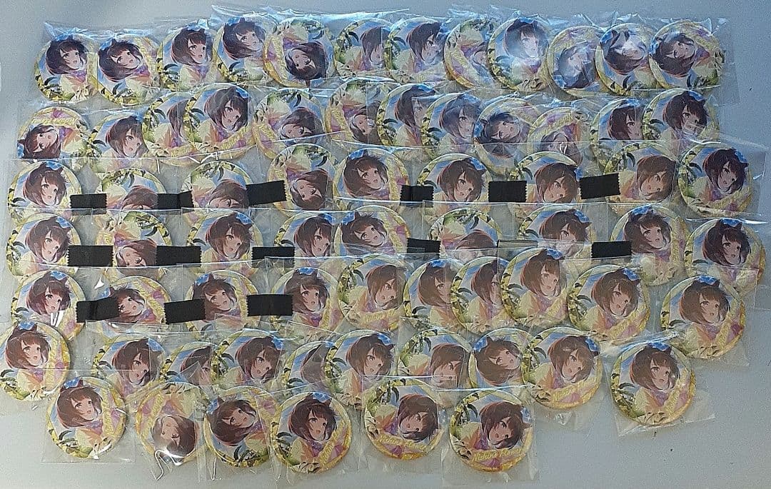 ウマ娘 ニシノフラワー CANバッジ 缶バッジ