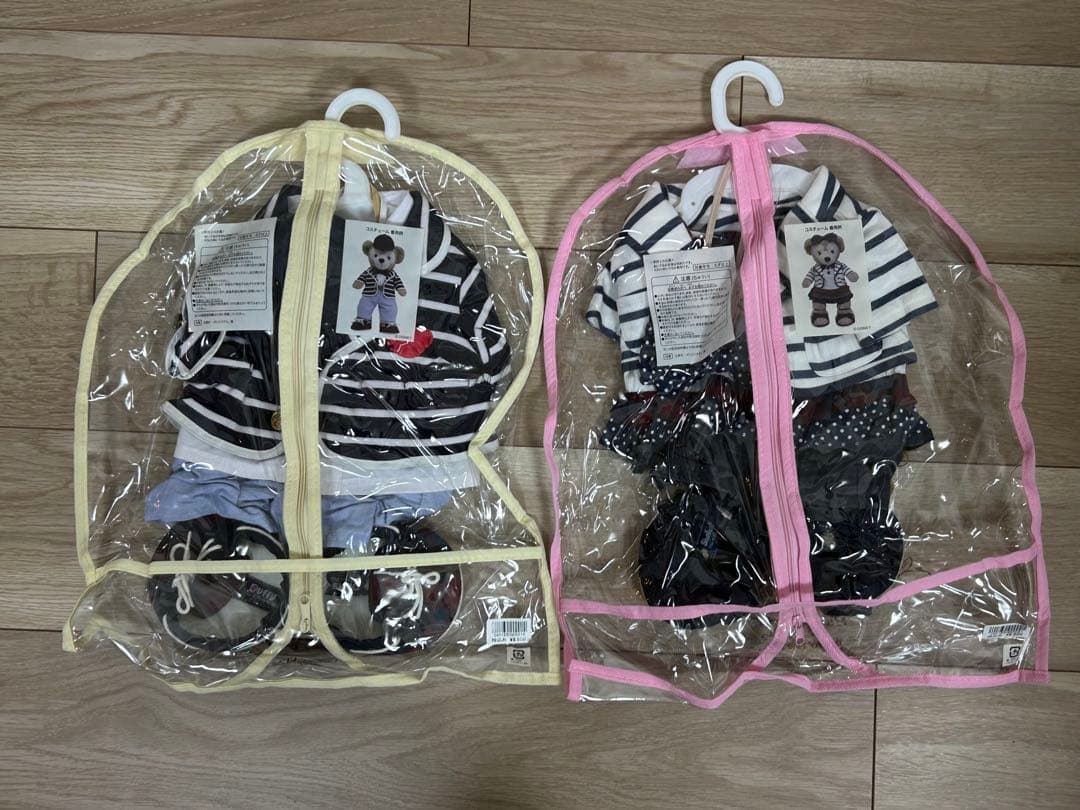 ディズニーシー　ダッフィー、シェリーメイ　キャナリークロージング　コスチューム