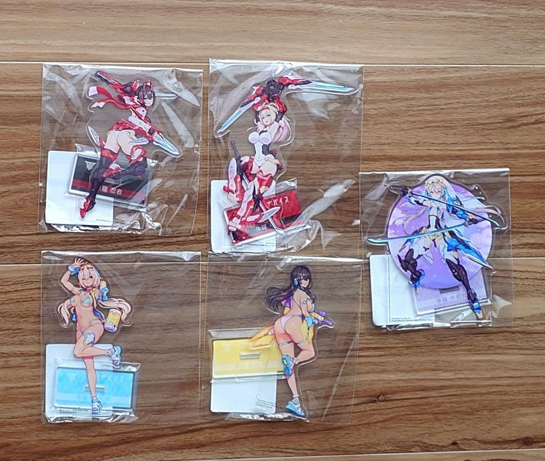 コトブキヤくじ メガミデバイス 朱羅カスタマイズ　フルコンプリートセット