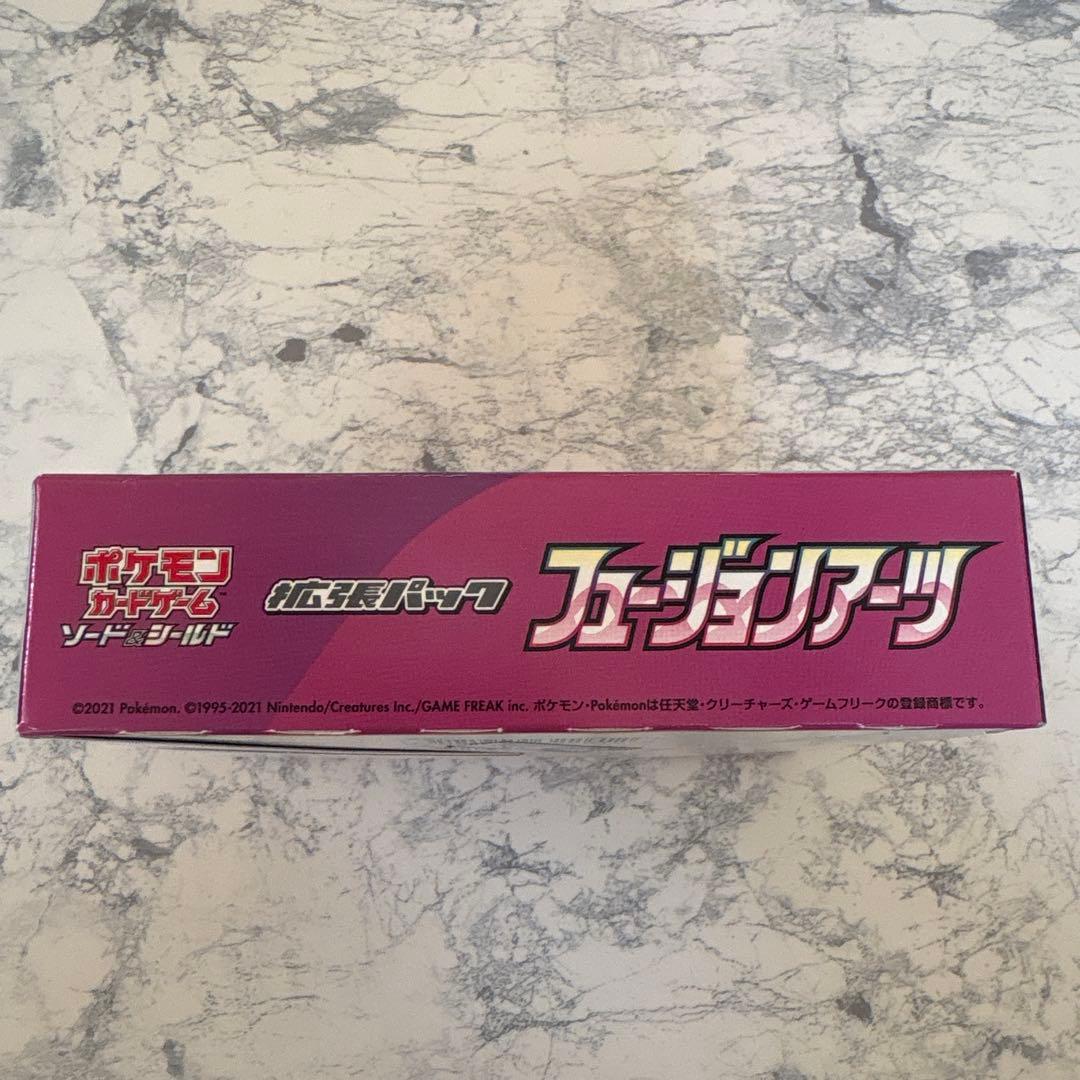 ポケモンカード フュージョンアーツ 未開封BOX シュリンク無し