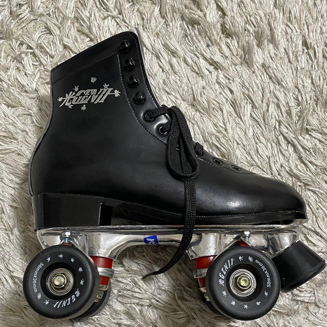 光GENJI ローラースケート レプリカ 24㎝ インソール付き