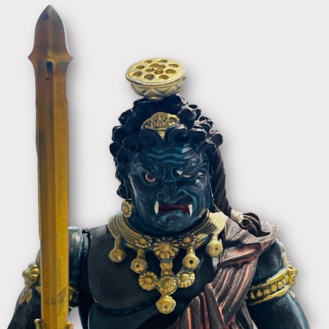 海洋堂 不動明王 青不動 タケヤ式 自在置物 リボルテック フィギュア