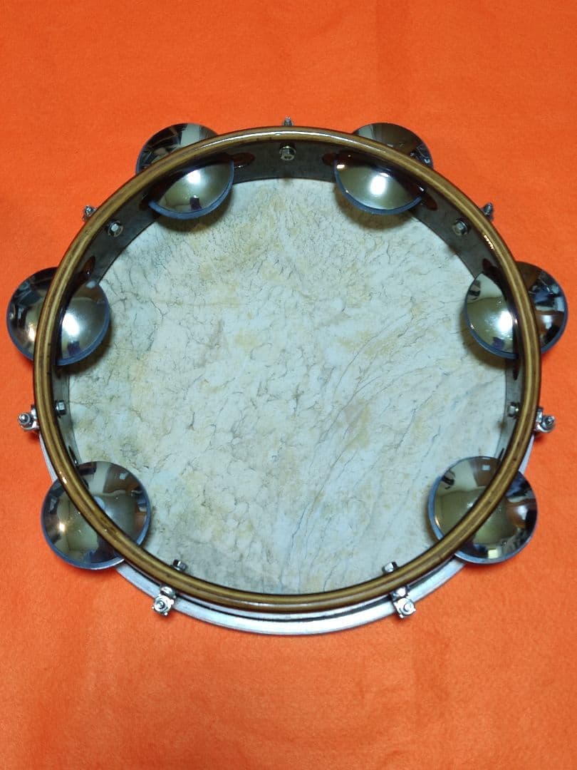 ☆Bauer PERCUSSIONパンデイロ 本皮 10インチ スペーサー入り☆ - メルカリ