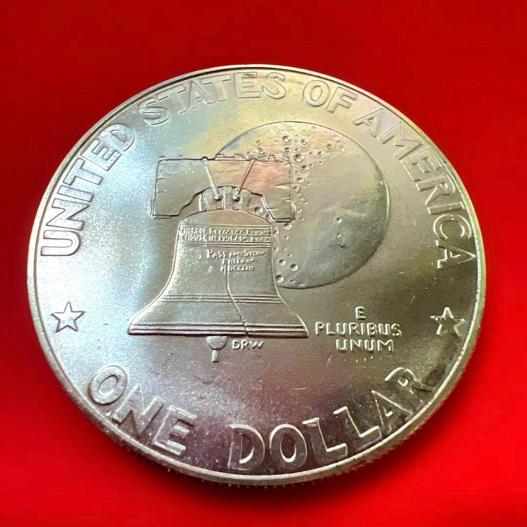 銀貨/S刻印】アメリカ 1776-1976年 独立200周年記念 1ドル 銀貨 - メルカリ