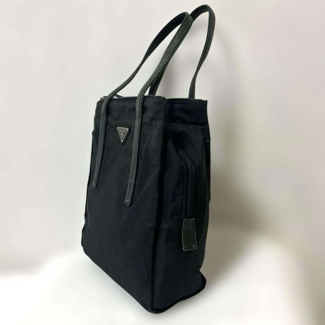 タ*マ様 PRADA ブラック ハンドバッグ　プラダ　縦長　トートバック