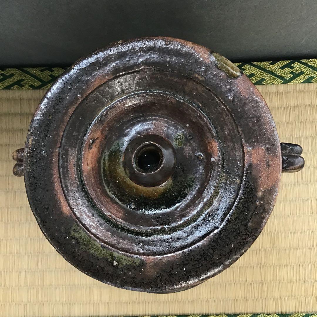 茶道具水指いらほ水指宗歩作替蓋付共箱S28MS