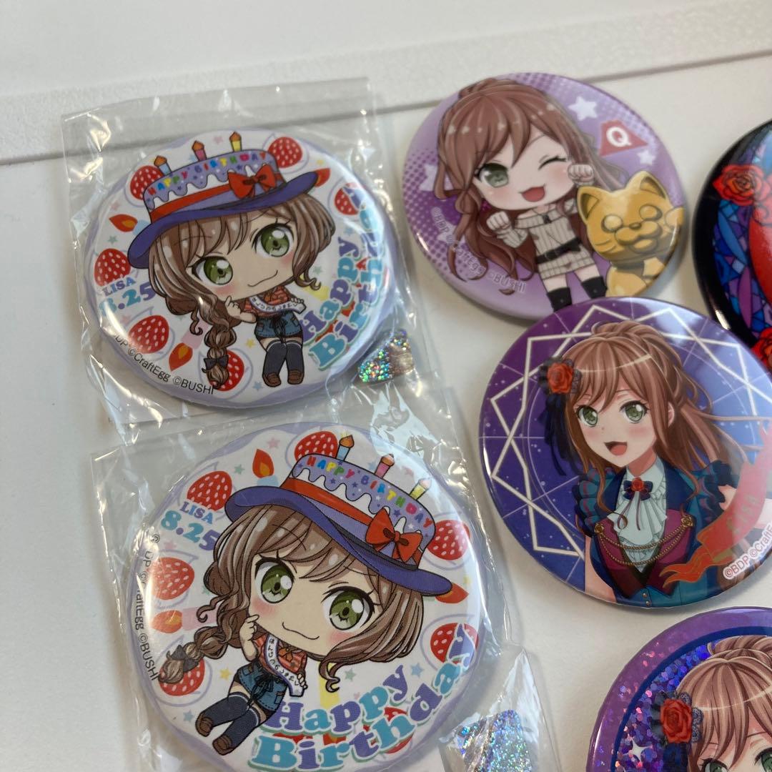 バンドリ 今井リサ 缶バッジ 69個まとめ売り