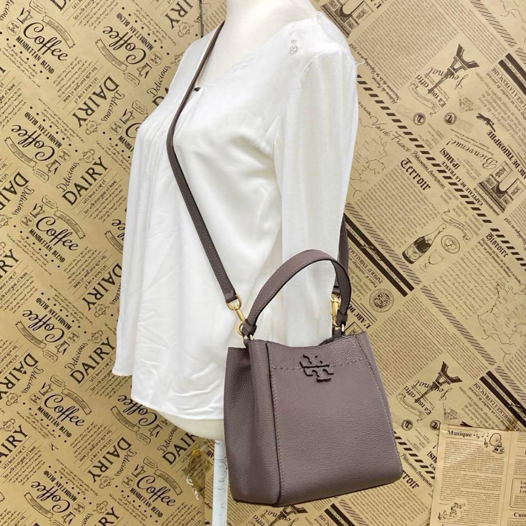 極美品❤️完売品❤️TORY BURCH トリーバーチ❤️ハンドバッグ❤️グレージュ❤️
