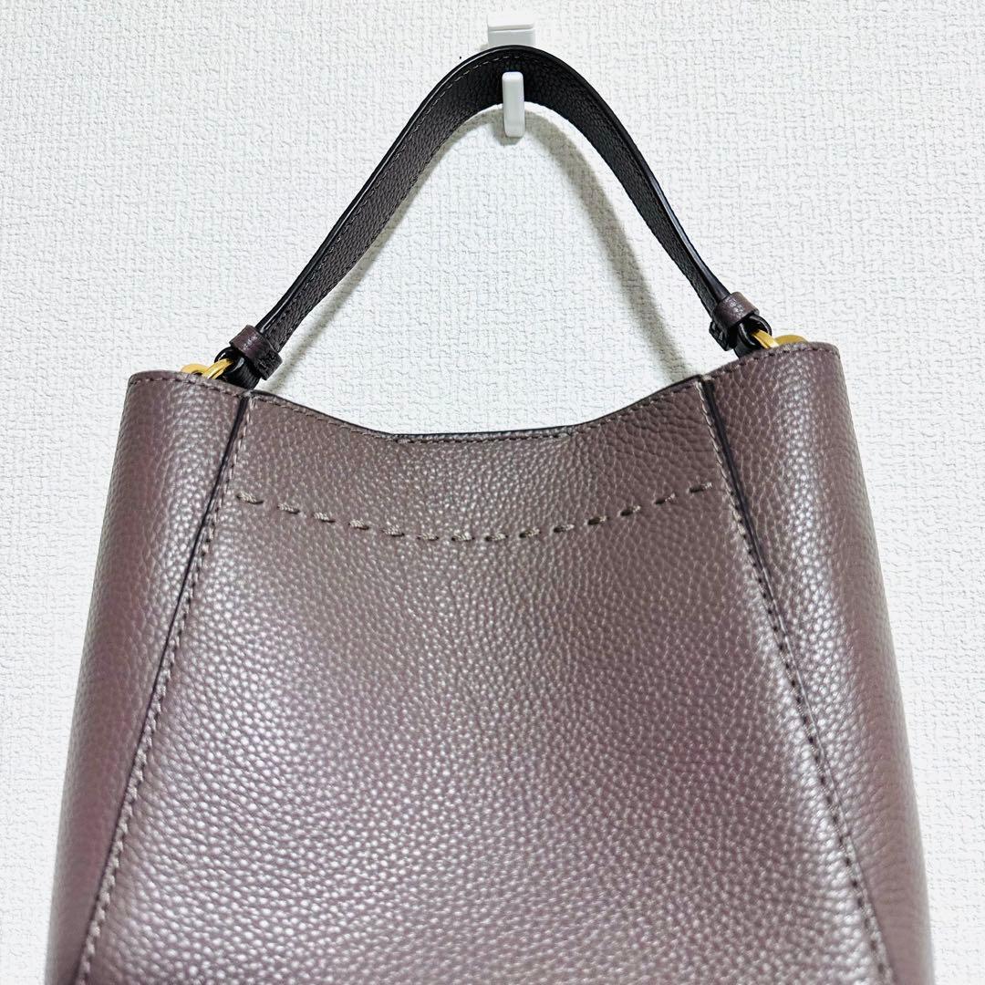 極美品❤️完売品❤️TORY BURCH トリーバーチ❤️ハンドバッグ❤️グレージュ❤️