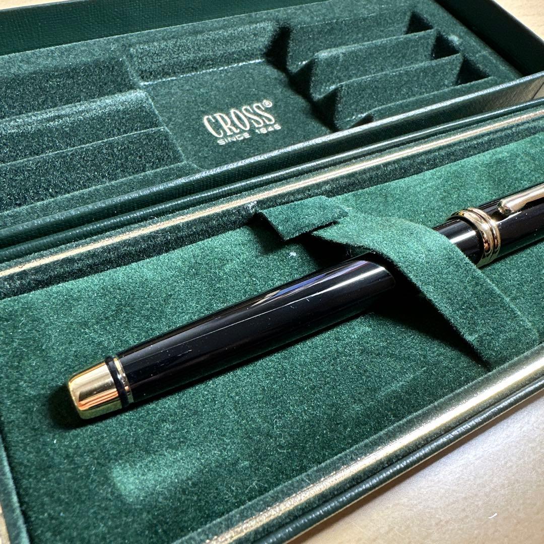廃盤　CROSS タウンゼント　万年筆　旧ロゴ　専用ケース付き　クロス