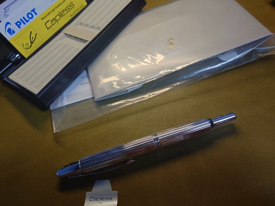 未使用カリグラフィーセットイタリア製Signum シグニュム木箱