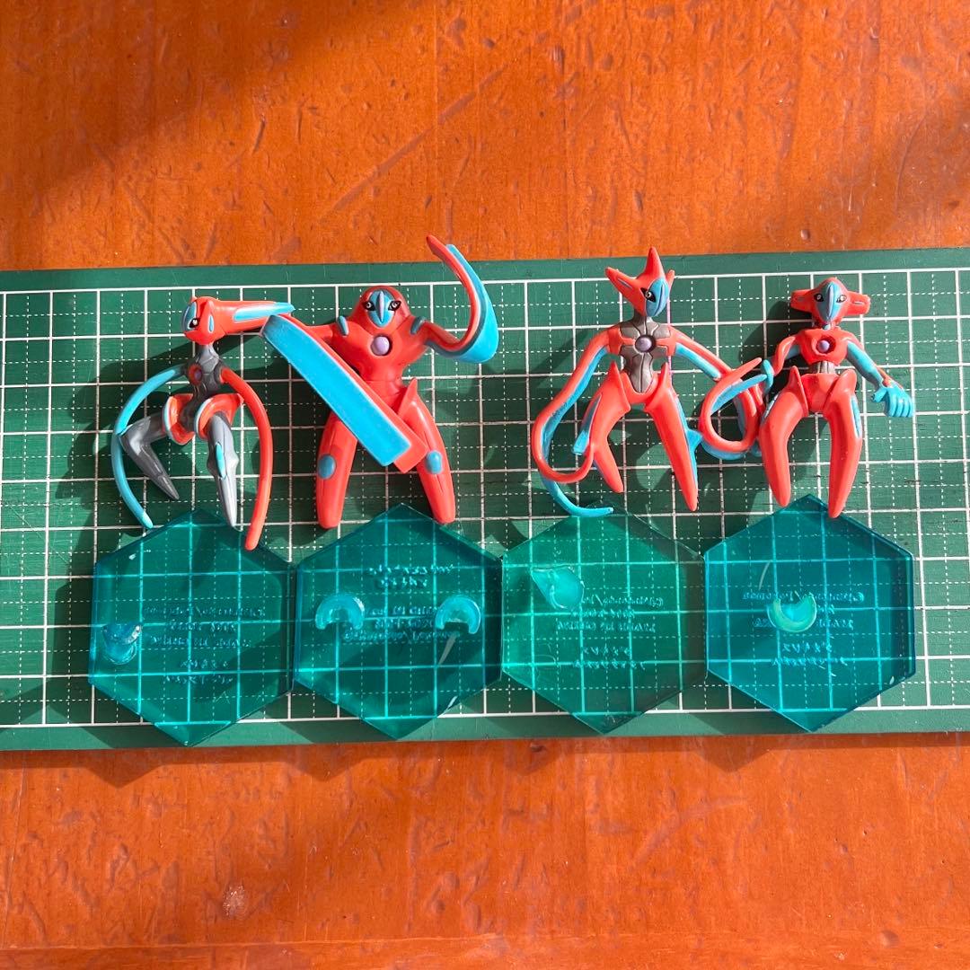 ポケモン デオキシス フィギュア 4体セット ヴィンテージ 当時物