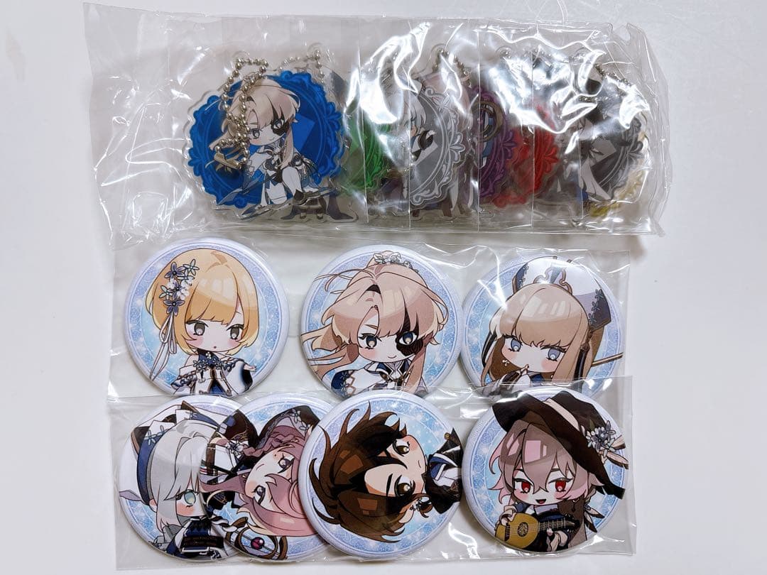 終遠のヴィルシュ 終ヴィル あみあみ 特典 アクリルキーホルダー 缶