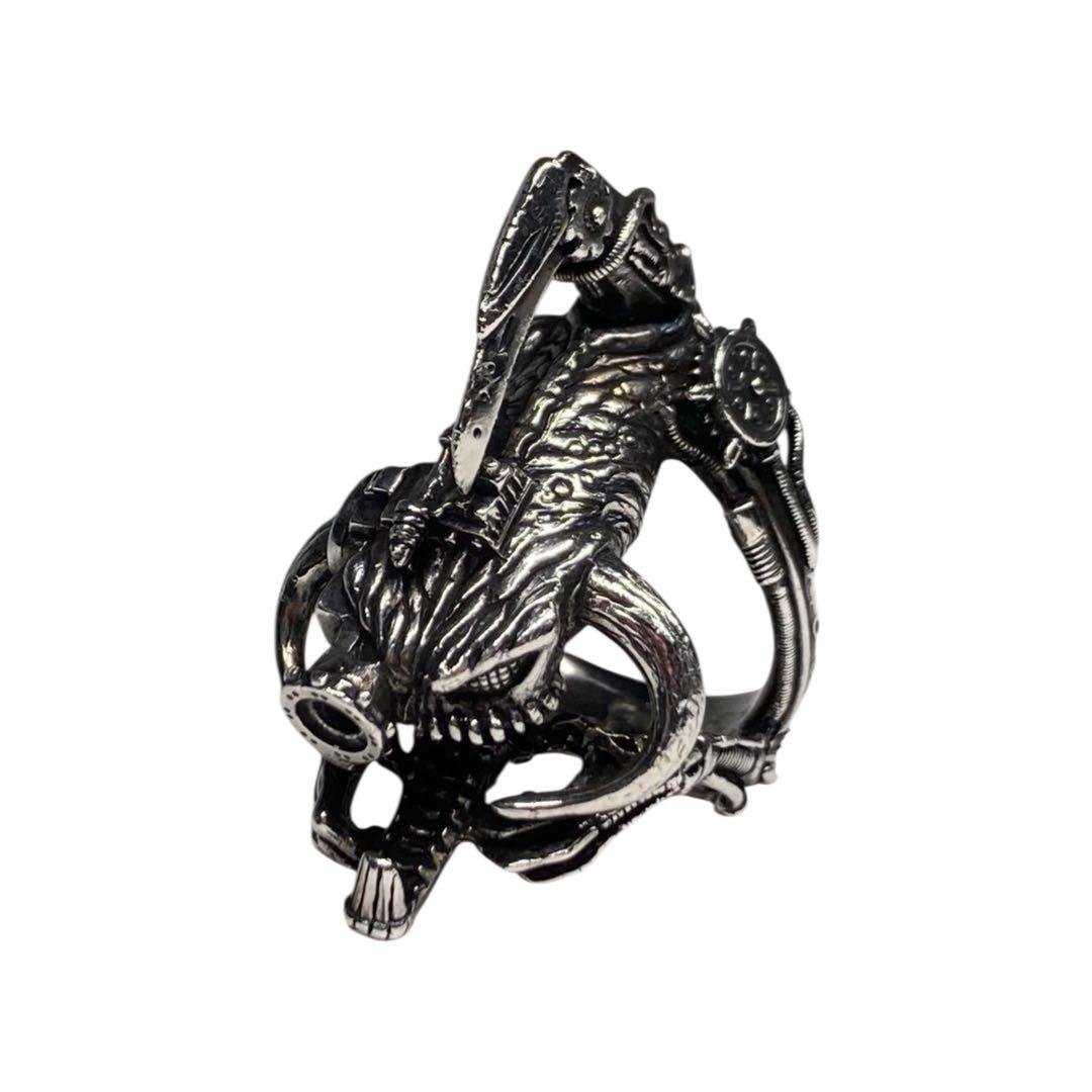 JAP工房 SPAWN サイバーバイオレーター 17号 シルバーリング 90s