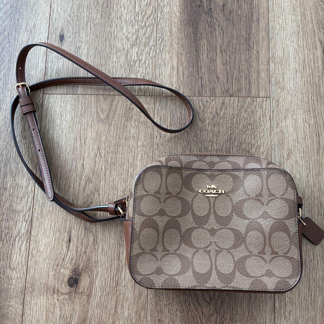 COACH ロゴ入り ショルダーバッグ