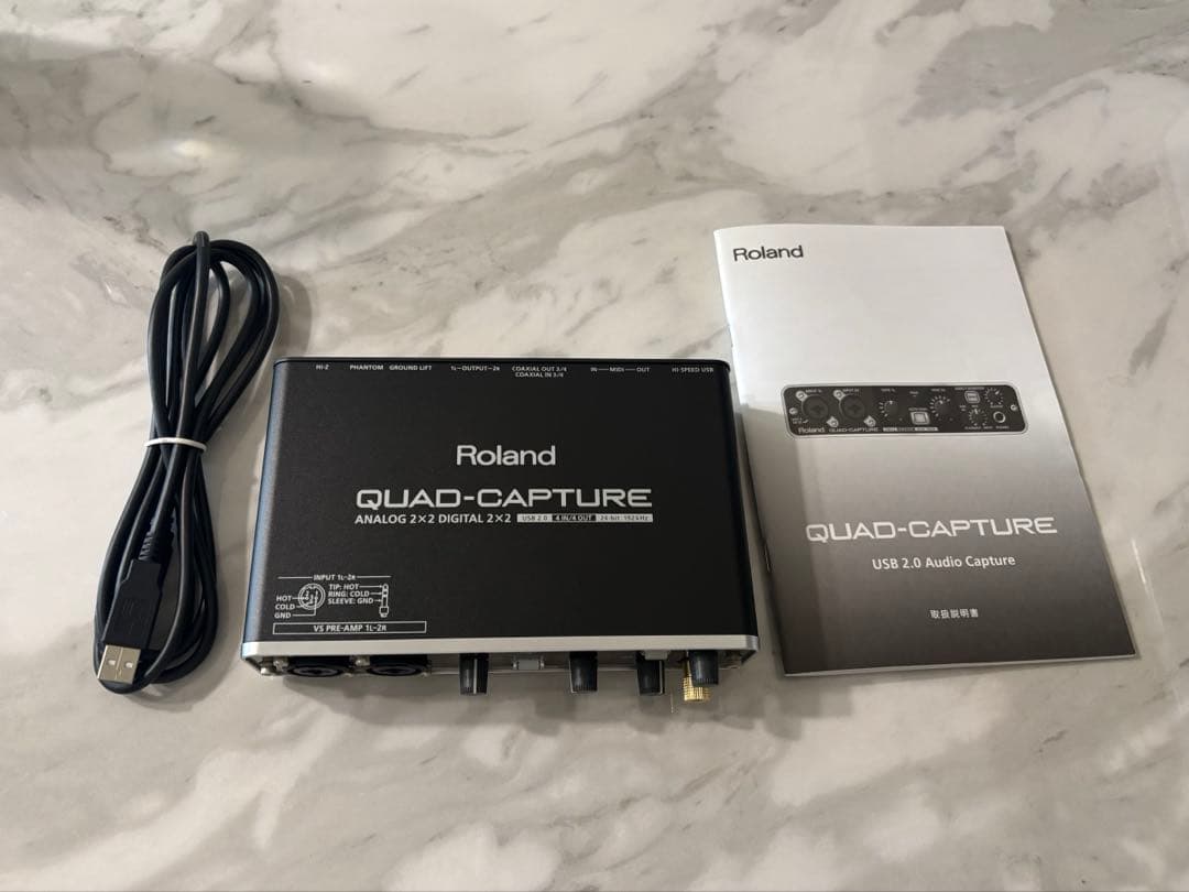 RODE NT-1A Roland QUAD-CAPTURE セット