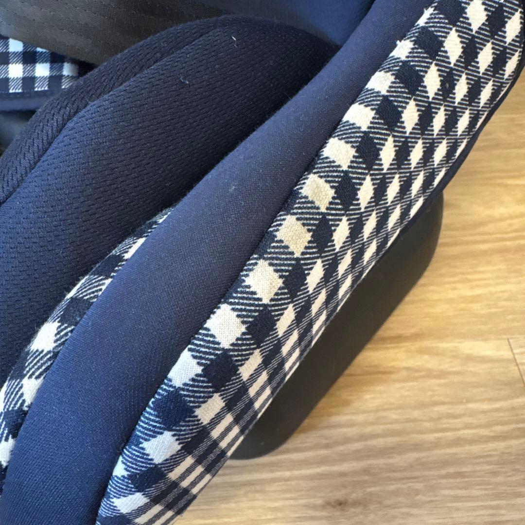 【チャイルドシート】　ジョイー チルト キャノピー付き ネイビー チェック柄