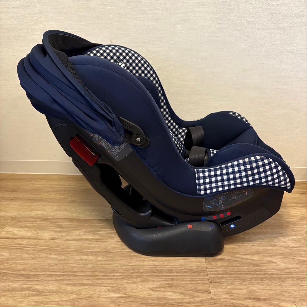 【チャイルドシート】　ジョイー チルト キャノピー付き ネイビー チェック柄