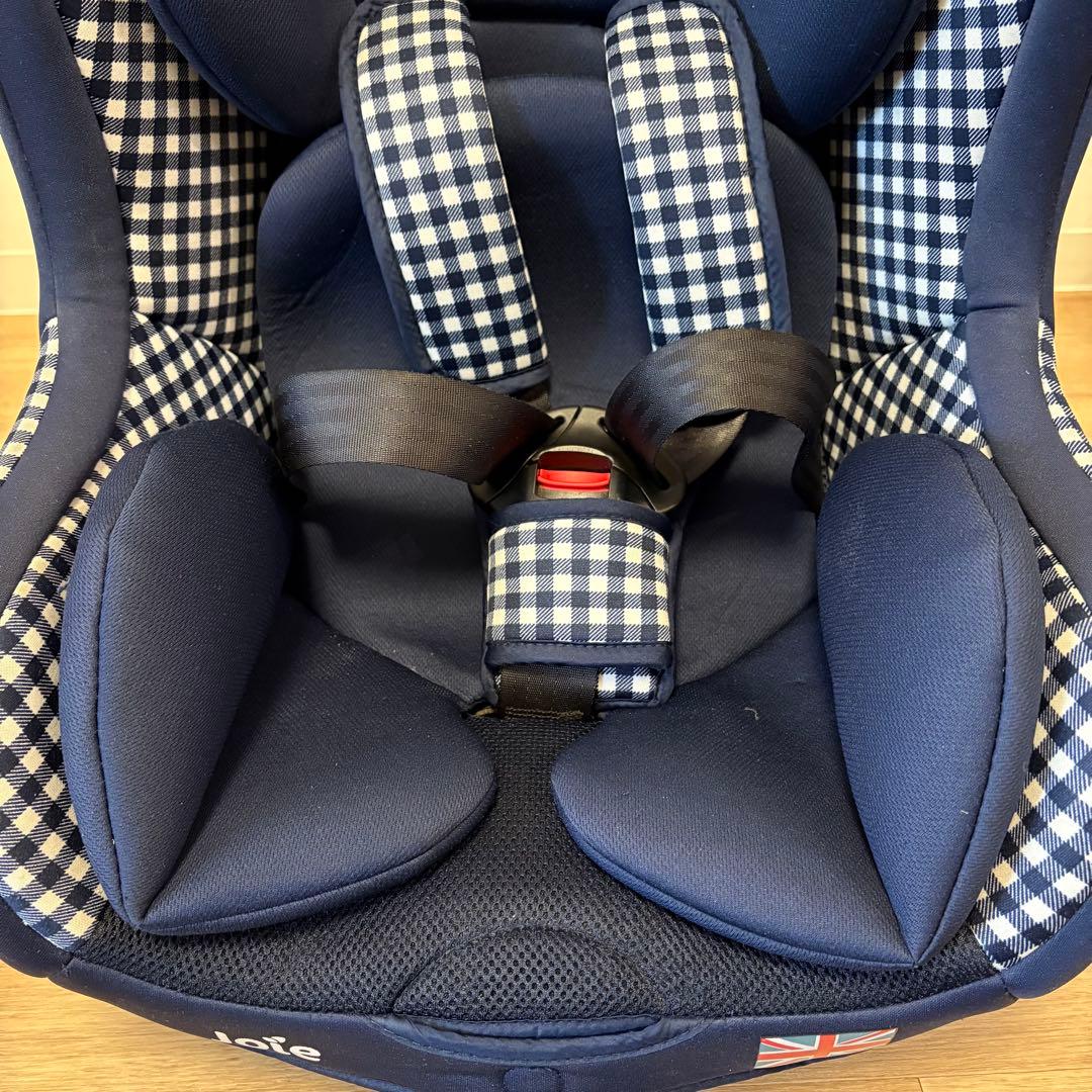 【チャイルドシート】　ジョイー チルト キャノピー付き ネイビー チェック柄