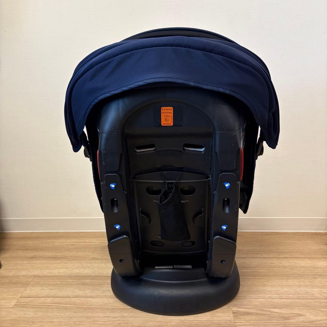 【チャイルドシート】　ジョイー チルト キャノピー付き ネイビー チェック柄