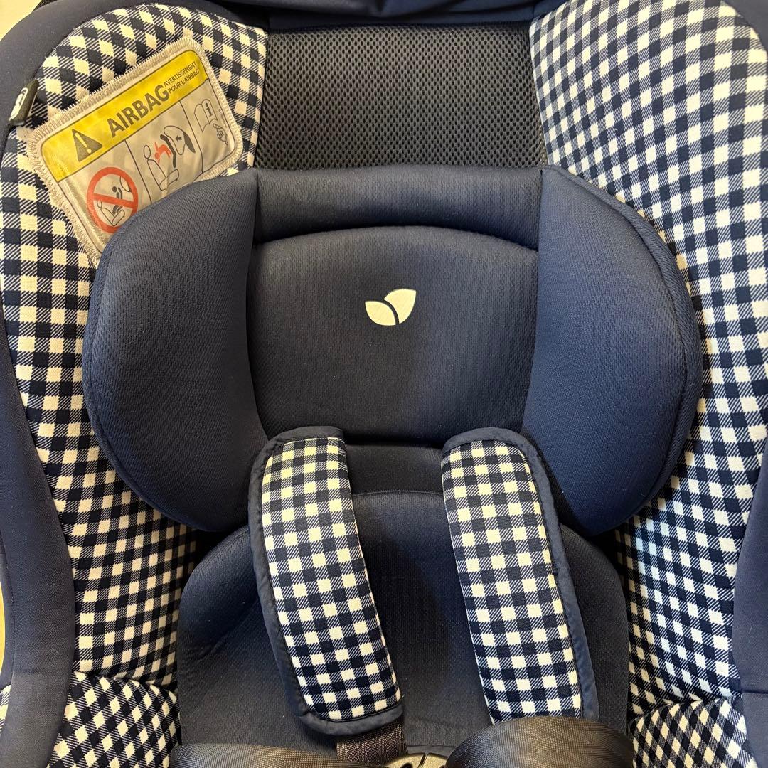 【チャイルドシート】　ジョイー チルト キャノピー付き ネイビー チェック柄