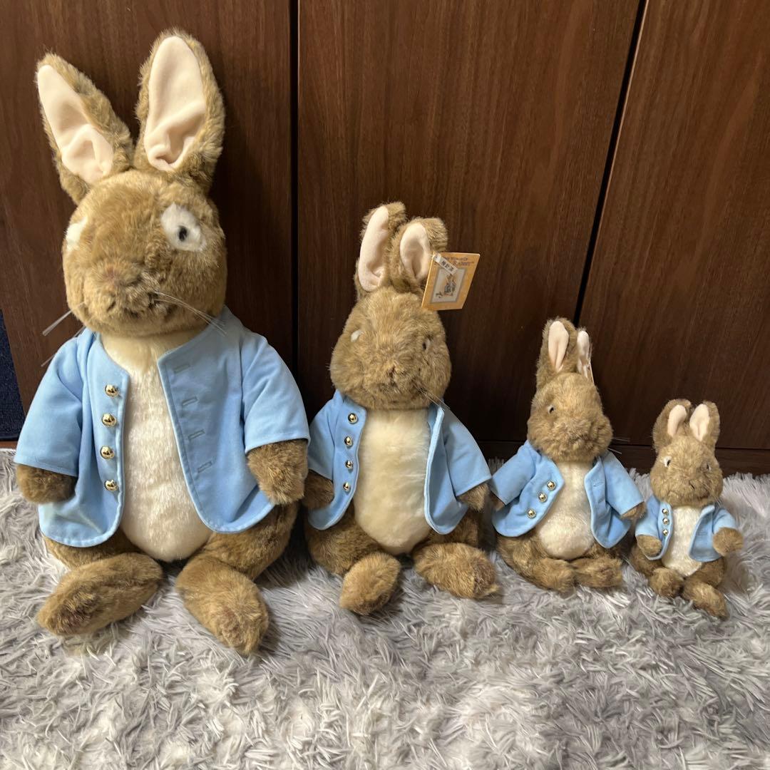 ピーターラビット　ぬいぐるみセット