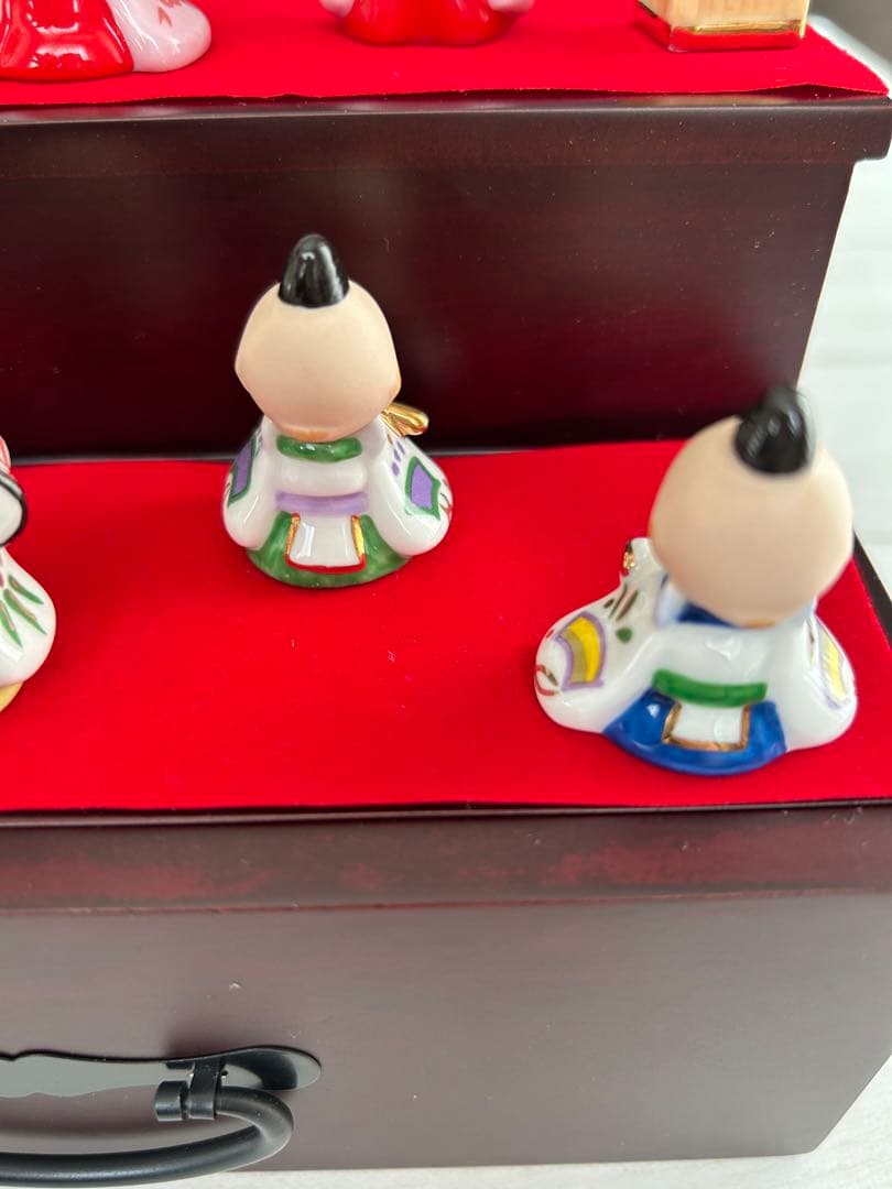 キューピー　お雛様3段かざり ローズオニール　加藤工芸