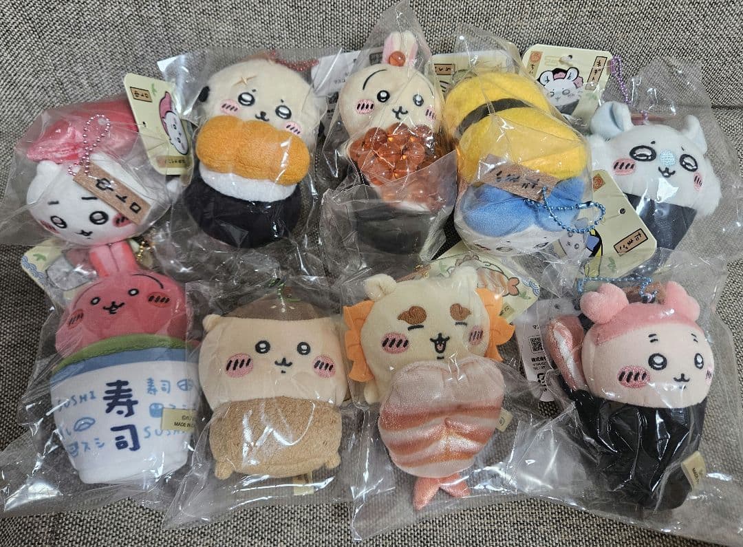 ちいかわ寿司　マスコット　全9種コンプリート