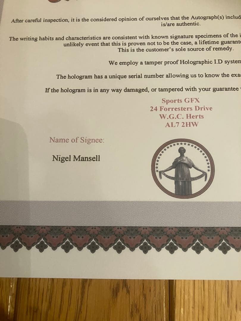 ナイジェル　マンセル　ウィリアムズルノー　FW14