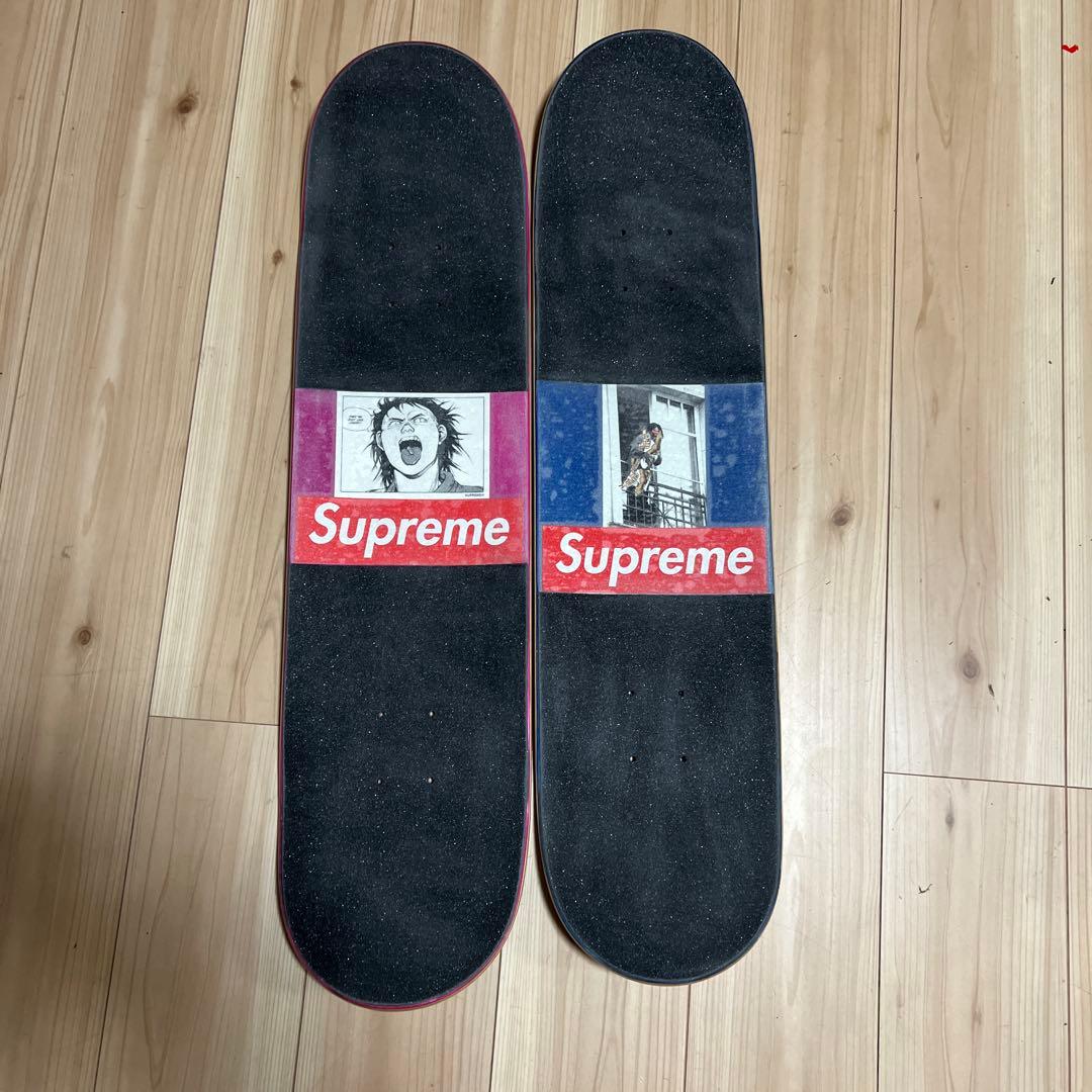 Supreme スケートボードデッキ 2枚セット(バラ売り不可)