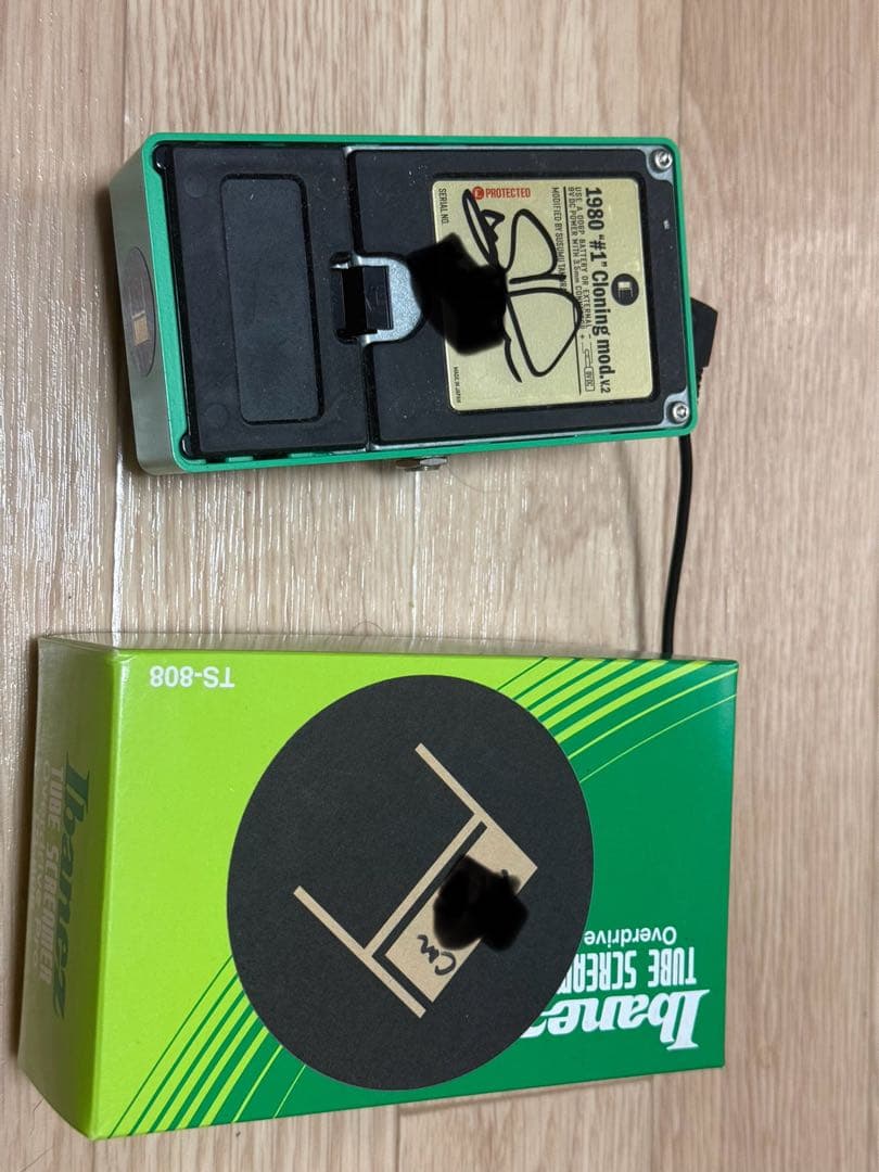 ギター TS808 cult 1980 #1 Cloning mod. V.2