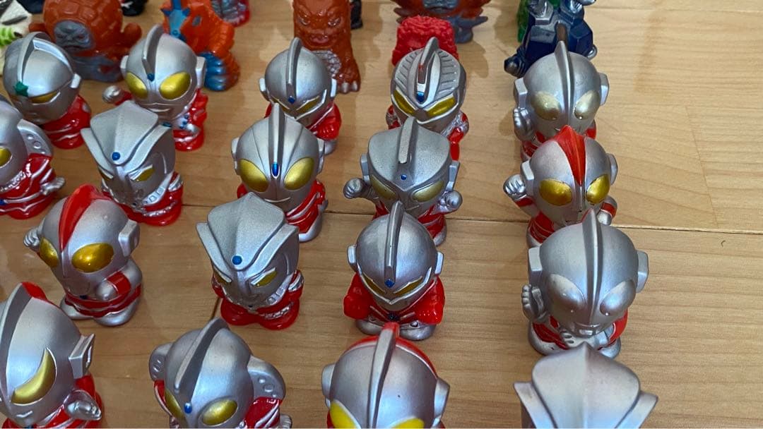 【激レア☆レトロ】ウルトラマン　指人形 計６４体　セット売り