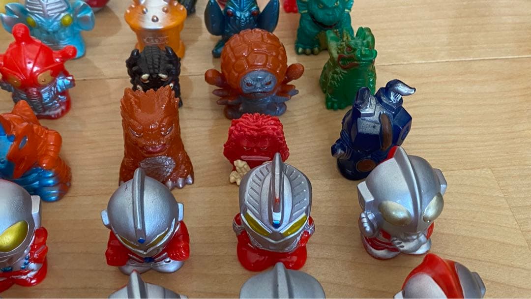 【激レア☆レトロ】ウルトラマン　指人形 計６４体　セット売り