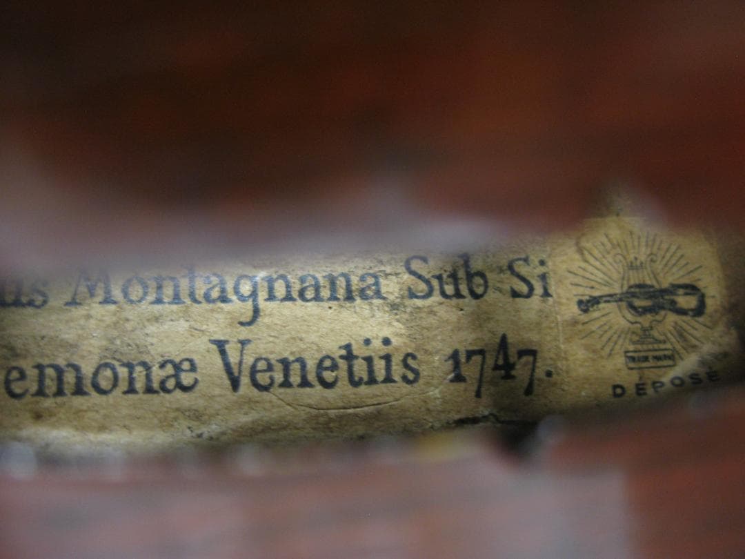 【モダンフレンチ】 JTL工房製 Montagnanaラベル バイオリン