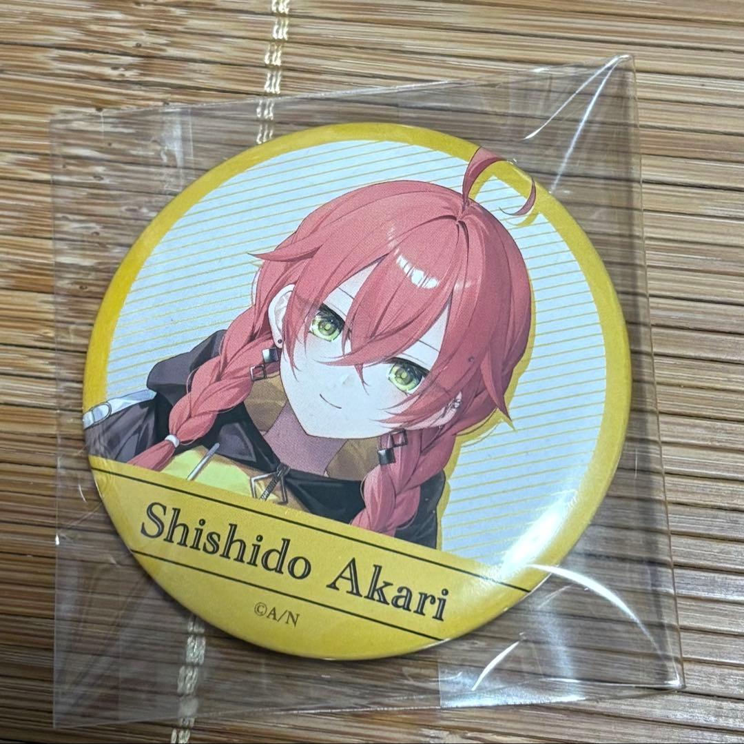 にじさんじ Idios 獅子堂あかり welcome goods 缶バッジ - メルカリ