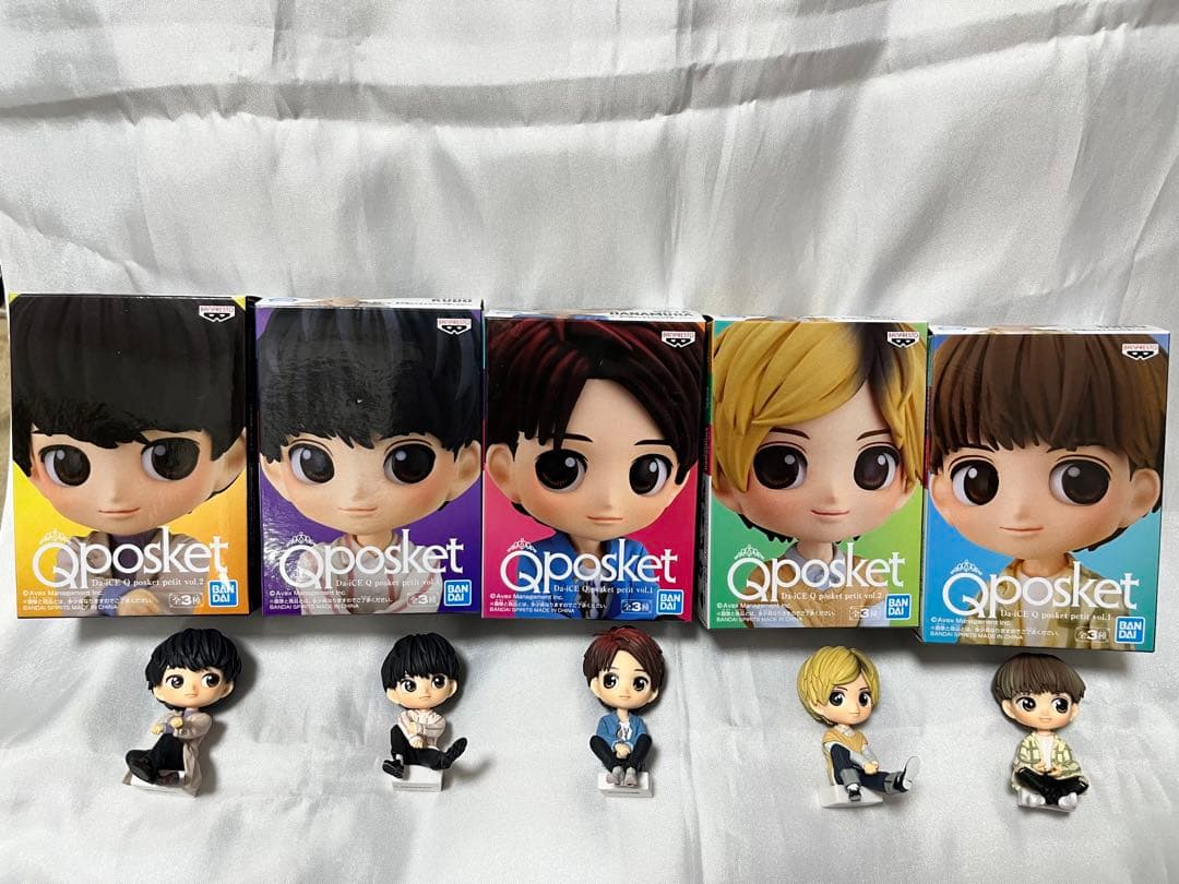 Da-iCE Qposket Da-iCE フィギュア セット ダイス Qposket フィギュア