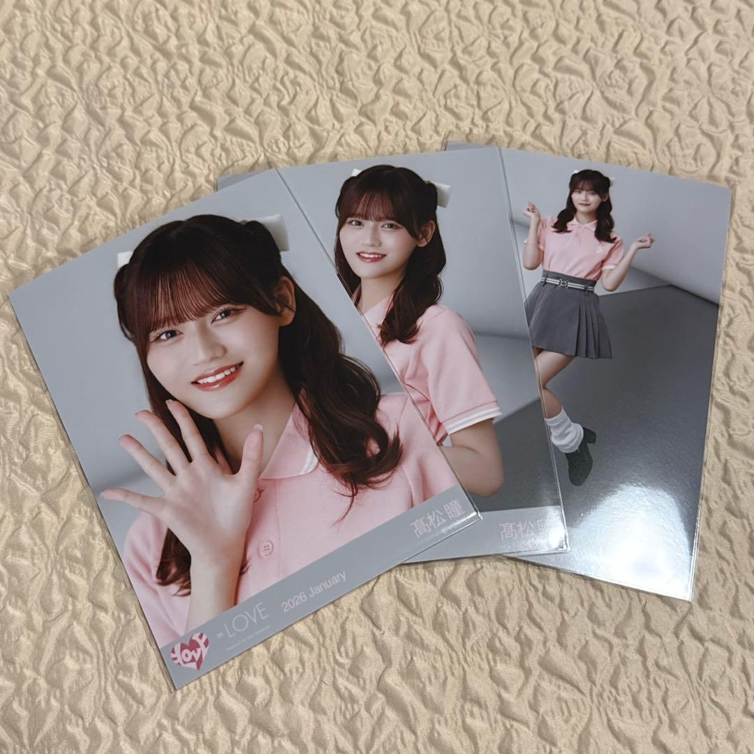 LOVE 髙松瞳 ポロシャツ 生写真 コンプ イコラブ - メルカリ