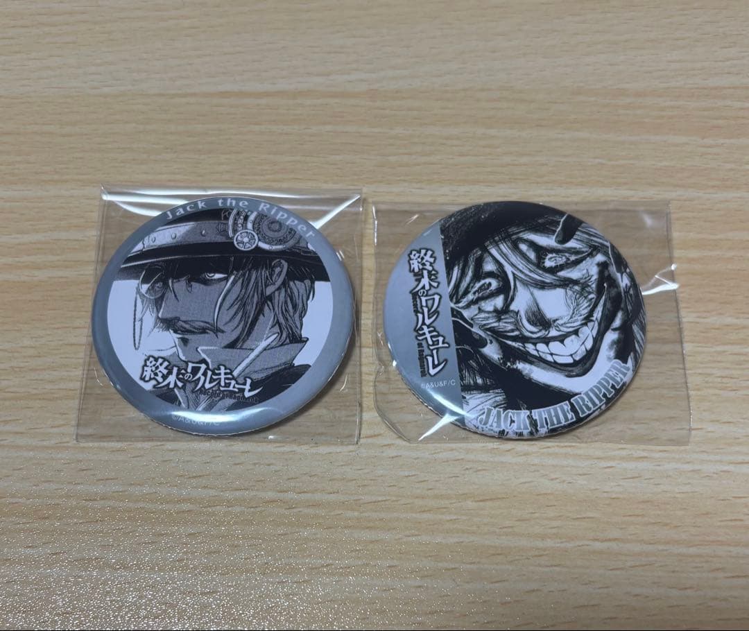 終末のワルキューレ バトル缶バッチ　 ジャック・ザ・リッパー 終末のワルキューレ』 バトル缶バッチ ジャック・ザ・リッパー（縁有り