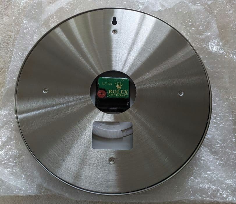 新品未使用　サブマリーナ　ハルクカラー　拡大鏡あり　掛け時計　非売品